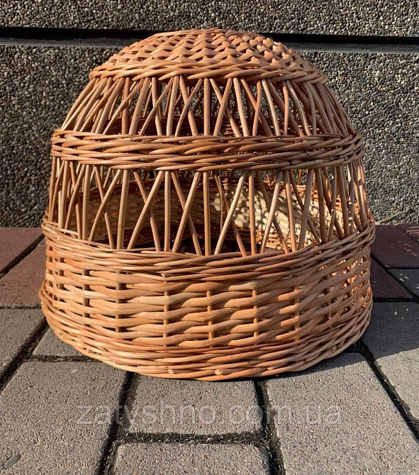 Світильник плетений у формі бані Київ - фото 2