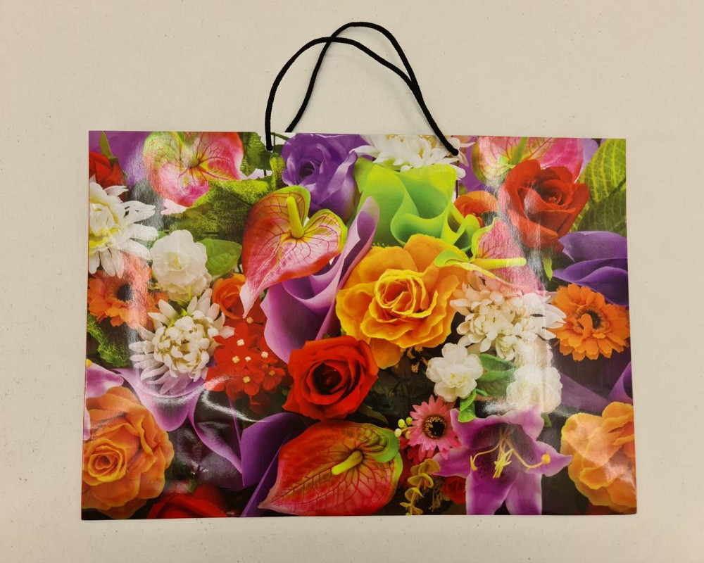 Бумажный пакет горизонтальный гигант 46*33*15 (артGG-023) (12 шт) Харьков - изображение 3