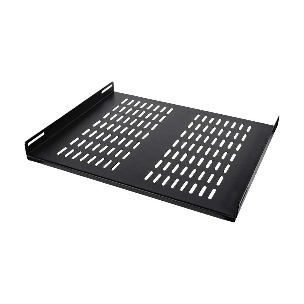 Серверна полиця Trinix TRX-600D/SH Black для комутаційної шафи глибиною 600 мм (25-00094) Киев - изображение 1