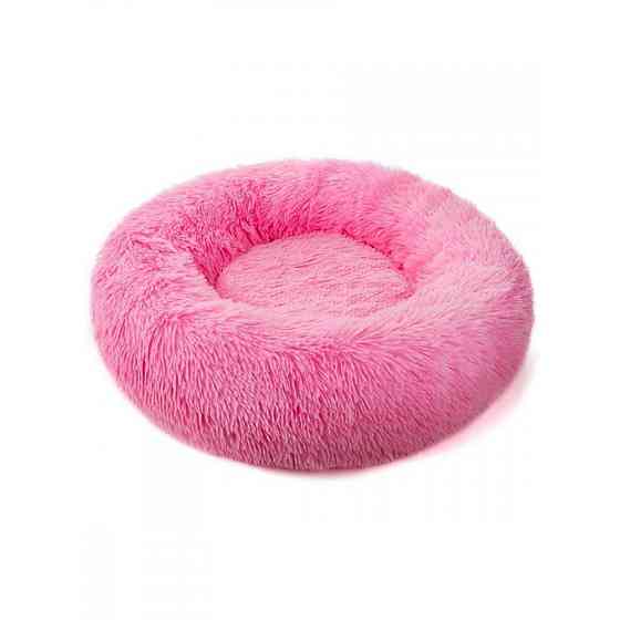 Лежанка для кошек и собак «Ворс» XXL (90см), Рожевий Киев