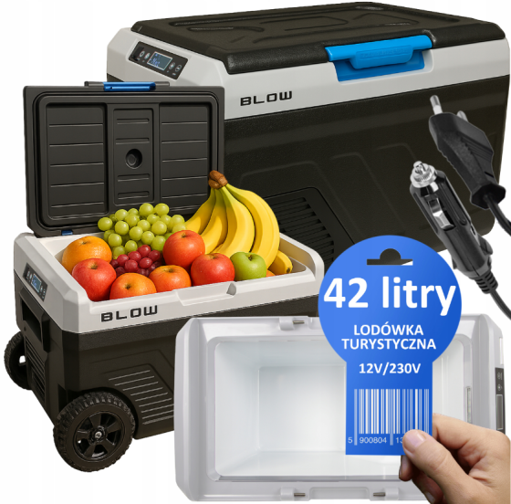 Автохолодильник компрессорный 12В/230В 42л Blow (Польша) Киев