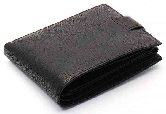 Чорне шкіряне портмоне з відділом для документів Marco Coverna MCBK10-805 Кам'янське