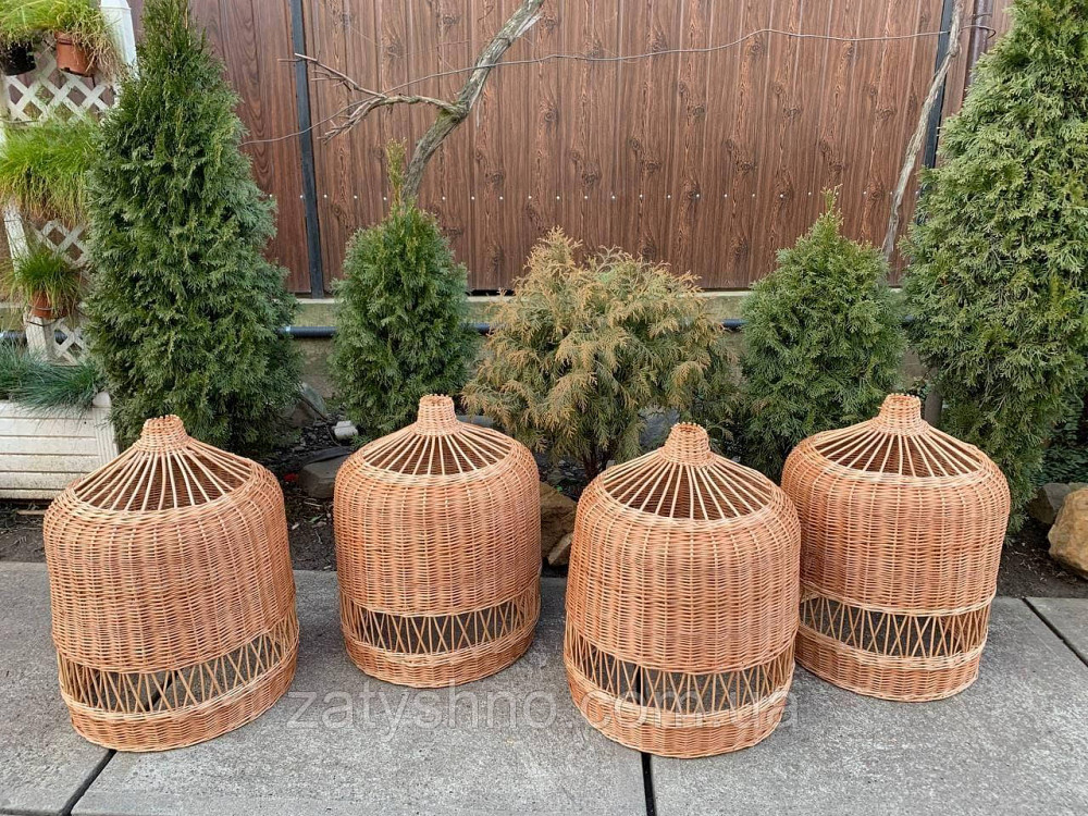 Кофейная  плетеная люстра Киев - изображение 4