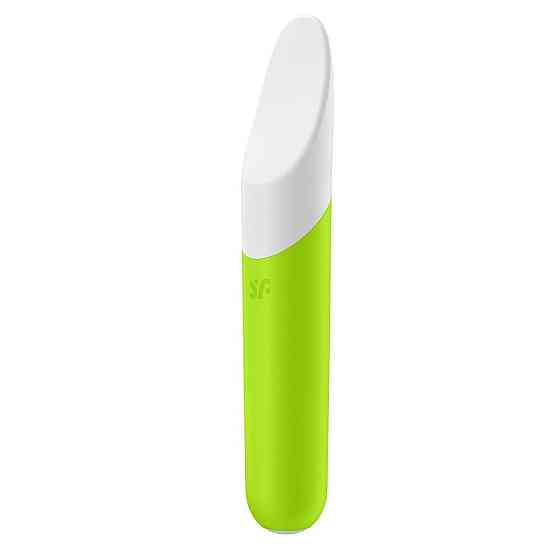 Мінівібратор із гнучким язичком Satisfyer Ultra Power Bullet 7 Green Sex Aura Київ