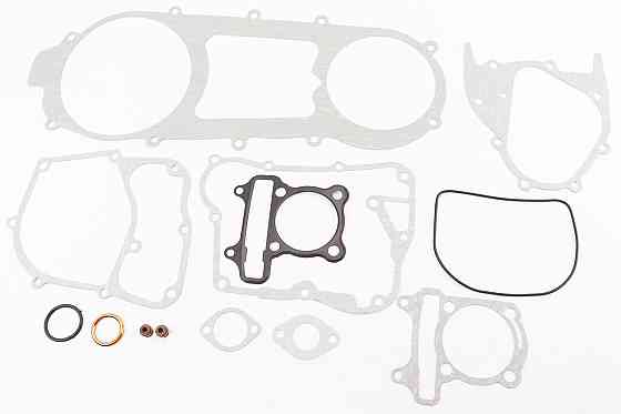 Прокладки двигуна 150cc-57,4мм, к-кт 15 деталей, довгий варіатор Київ