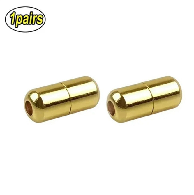 Застібка для шнурків  металева 2 шт. Золотистий Смела - изображение 1