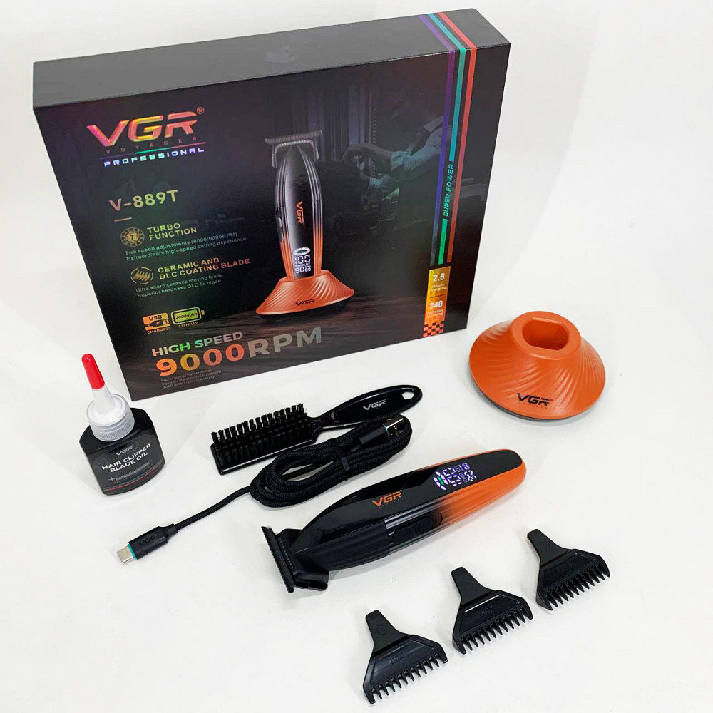 Машинка для стрижки VGR V-889T 9000RPM VR-70 Львов - изображение 18