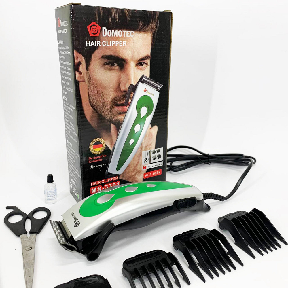 Практичная машинка для стрижки волос Domotec, Сетевая машинка для стрижки головы Триммер висков HM-80 Львов - изображение 9