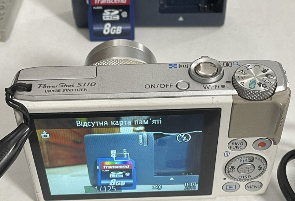 Фотоапарат Canon Power Shot Wi-Fi S110 Київ - фото 7