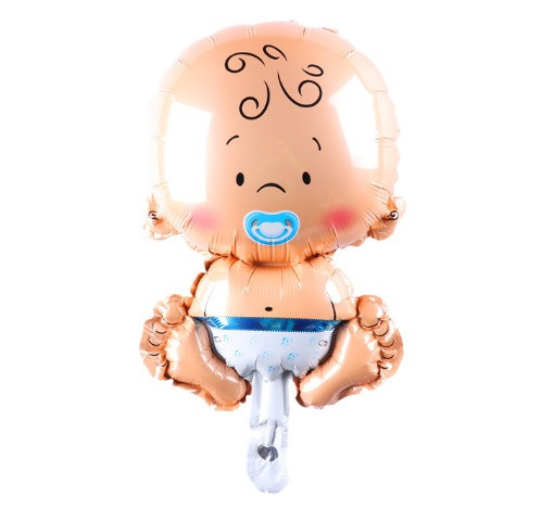 Кулька для новонародженого хлопчика 35 см різнобарвний Київ - фото 1