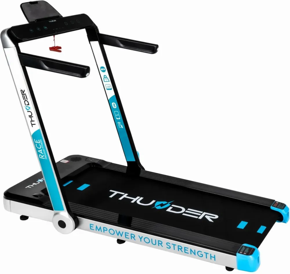 Беговая дорожка Thunder Race-White Elektryczna Do Biegania Składana Киев - изображение 1