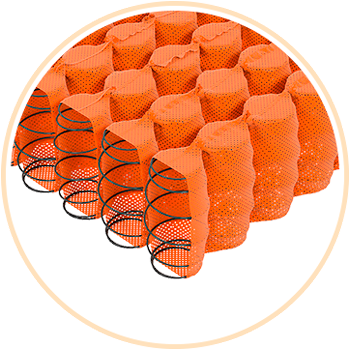 Ортопедический пружинный матрас EXTRA Хром (независимый пружинный блок)TM Come-For Харьков