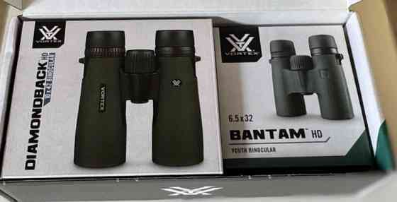 Комплект Бінокль Vortex Diamondback HD 10x42 + Vortex Bantam HD 6.5x32 Київ