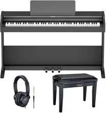 Піаніно (синтезатор) Roland RP-107 SET - domowe pianino cyfrowe z ławą i słuchawkami Київ - фото 1