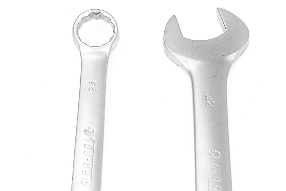 Набор гаечных ключей рожково-накидных 25 шт от 6-32 мм Mar-Pol (M58149K) Нововолынск - изображение 5