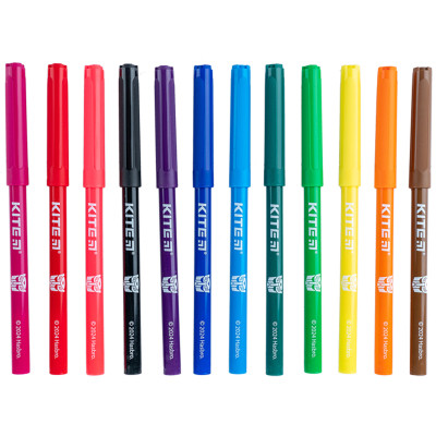 Фломастеры Kite Transformers 12 цветов (TF24-447) Винница - изображение 2