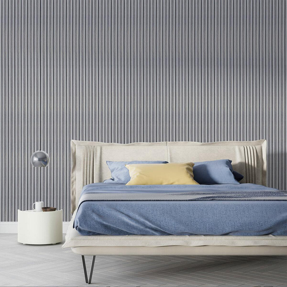 Рейка декоративная PS 2900х120х12мм Серое дерево SW-00002142- Днепр - изображение 7