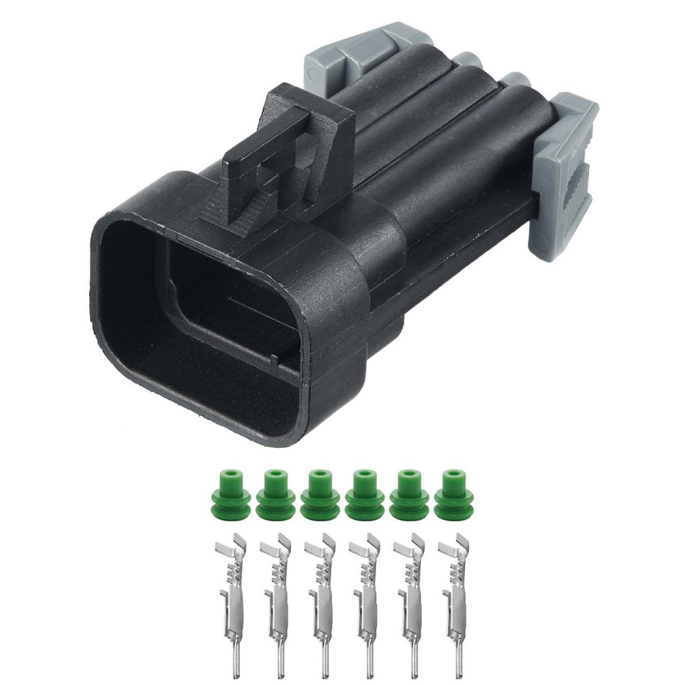 Разъем коннектор 6-кон., 12124107, APTIV (Delphi) Америка, Корея, Япония, Америка, Buick, Cadillac, Chevrolet, Daewoo, GMC 40988 Киев - изображение 1