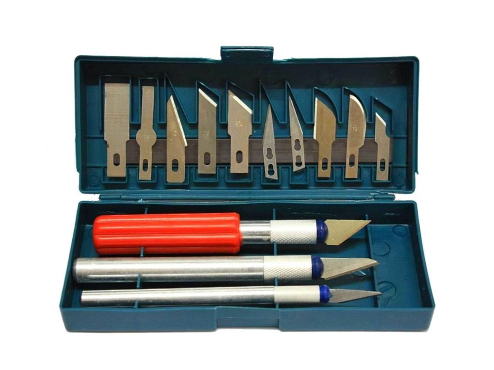 Ножі моделювання "GeKo" комплект 13 шт. Київ - фото 1