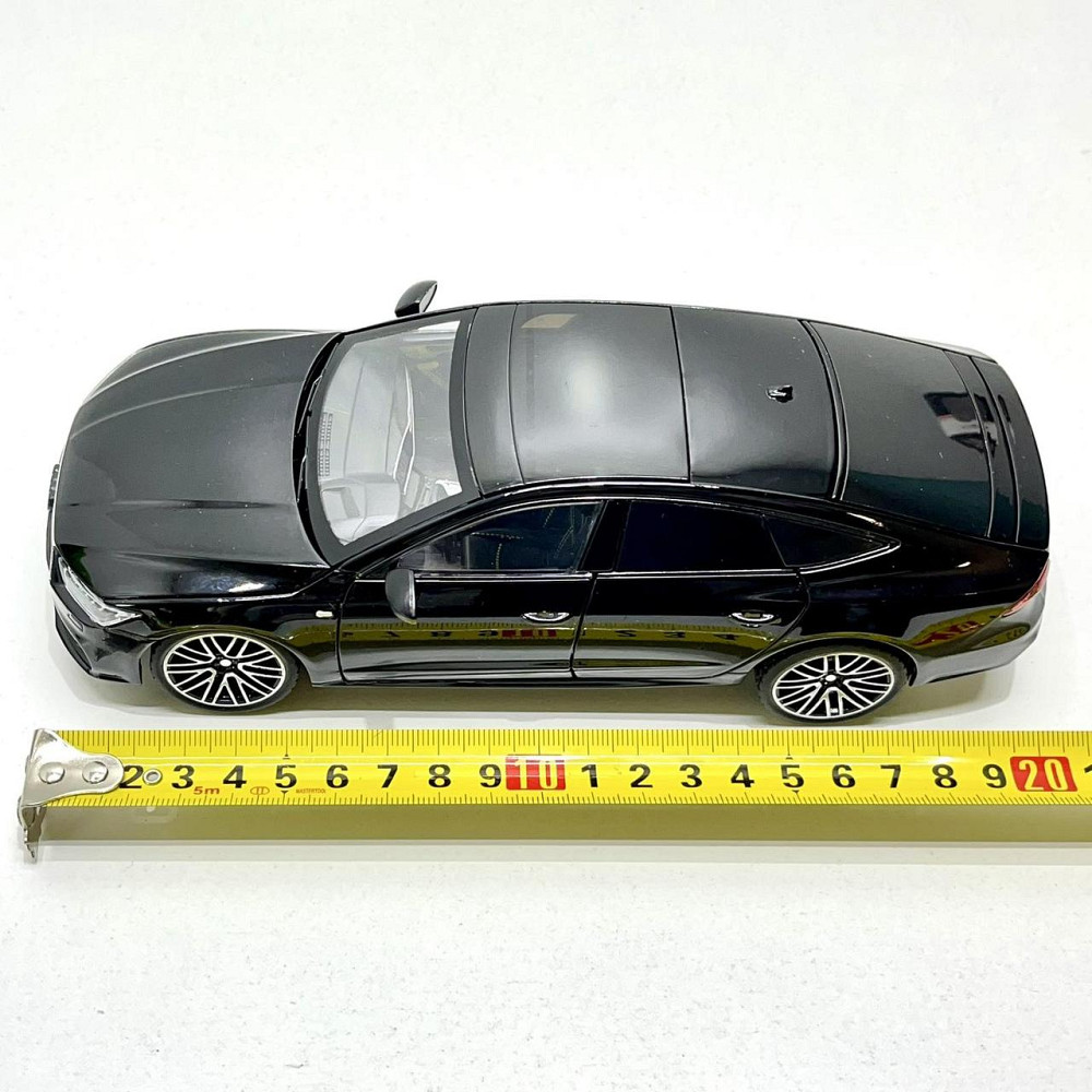 Машинка Audi А7 Авто Експерт металопластик 1:24 звук світло інерція Чорна (1904-17) Чернигов - изображение 7