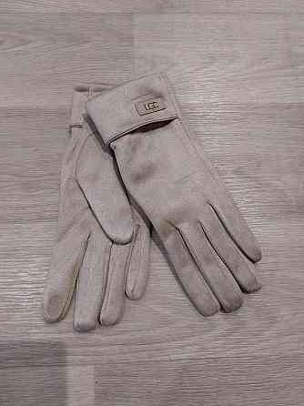 Перчатки сенсорные женские one size бежевый Киев