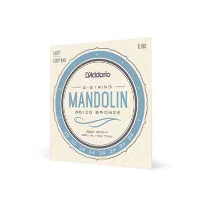 Струны для гитары D'Addario Mandolin 80/20 Bronze Light (10-34) (EJ62) Винница