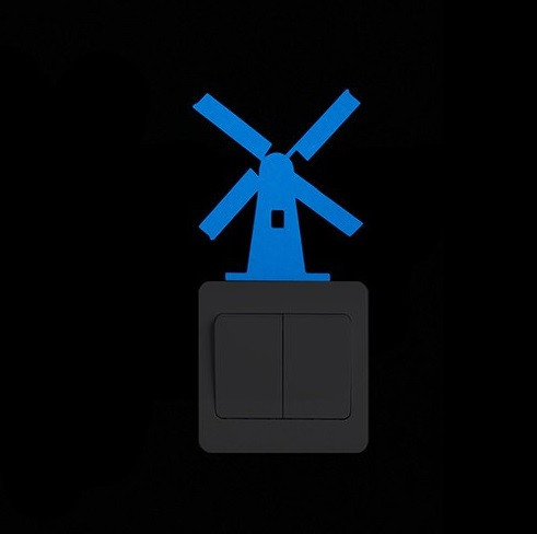 Наклейка люминесцентная 