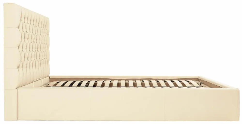 Ліжко Двоспальне Cambridge Standart 180 х 190 см Fly 2207 Бежевий Київ - фото 4