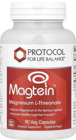 Магній L-треонат Protocol for Life Balance Magnesium L-Threonate 90 капс Київ
