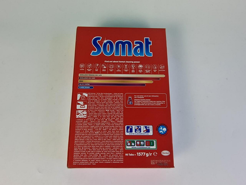 Таблетки для посудомоечных машин SOMAT Classic (95шт)  (1 шт) Харьков - изображение 2