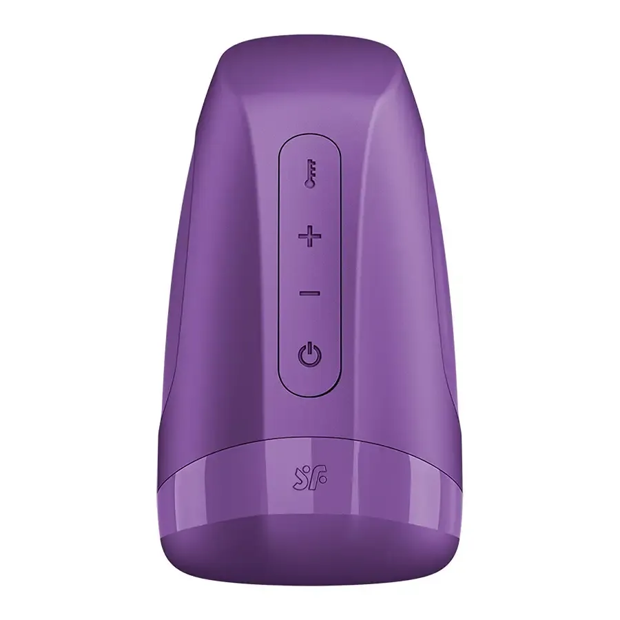 Мастурбатор Satisfyer Men Heat Vibration Battery Series імітатор мінету, підігрів та вібрація Львів - фото 4