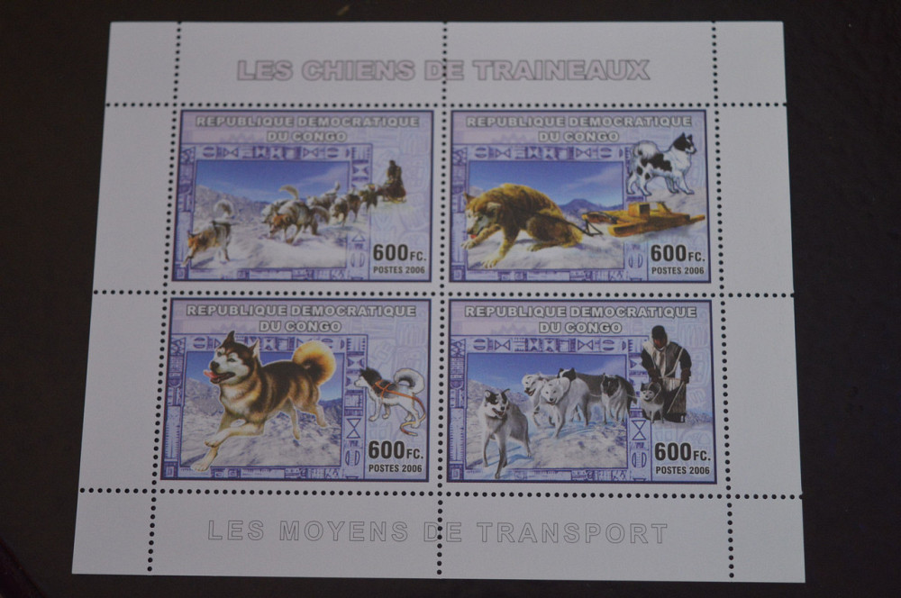 Конго. Транспорт. Блок. 2006 год (В-7) Полтава - изображение 1