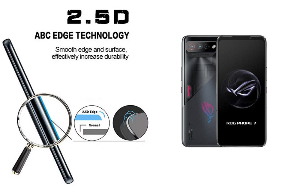Захисне скло ArmorGlass для Asus ROG Phone 7 – стійке до подряпин та ударів Київ - фото 2