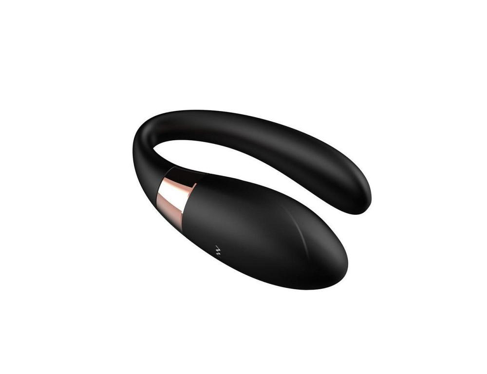 Вібратор для пар - V-Vibe Black, USB, 7 Function, Remote Control Sex Aura Київ - фото 6