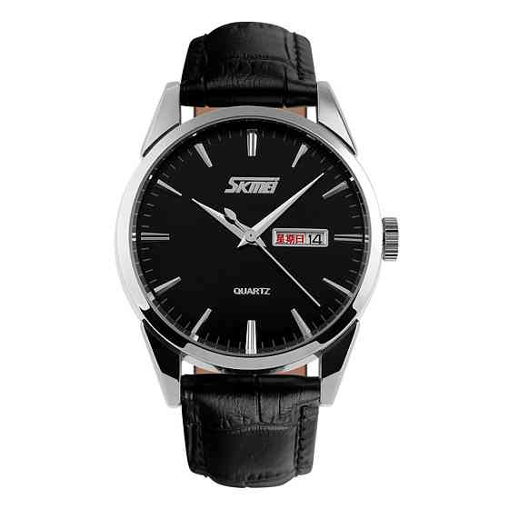Skmei 9073SIBK-B Silver-Black men SBR Киев