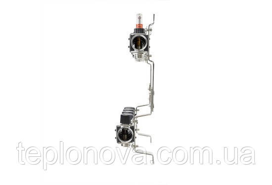 Колектор нержавійка на 10 пар виходів  "Raftec" RC-03 для Теплої Підлоги з розходомірами Чернівці - фото 3