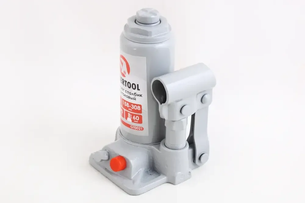 Домкрат гідравлічний 2 т 158-308м Intertool з передохром. Вінниця - фото 2