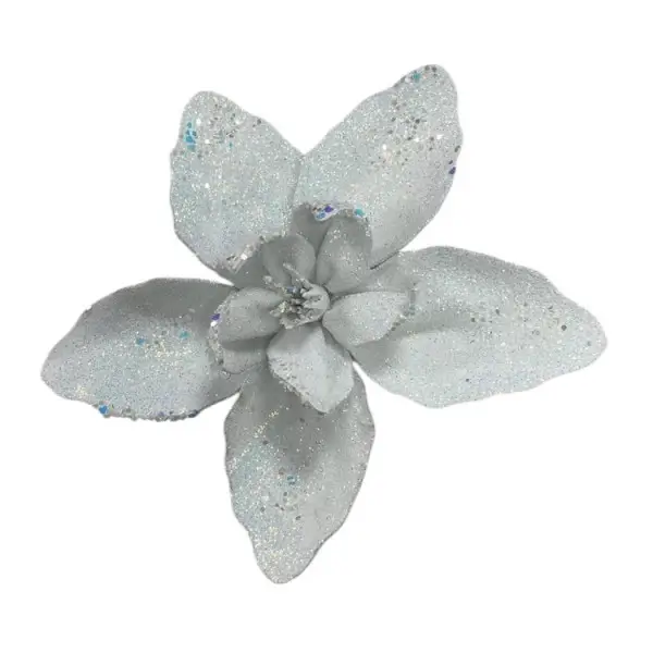 Dashuri Набір новорічних квіток на ялинку Лілія 2 (шт) Ø15 (см) Білий Dashuri 8066770907 Коломыя - изображение 2