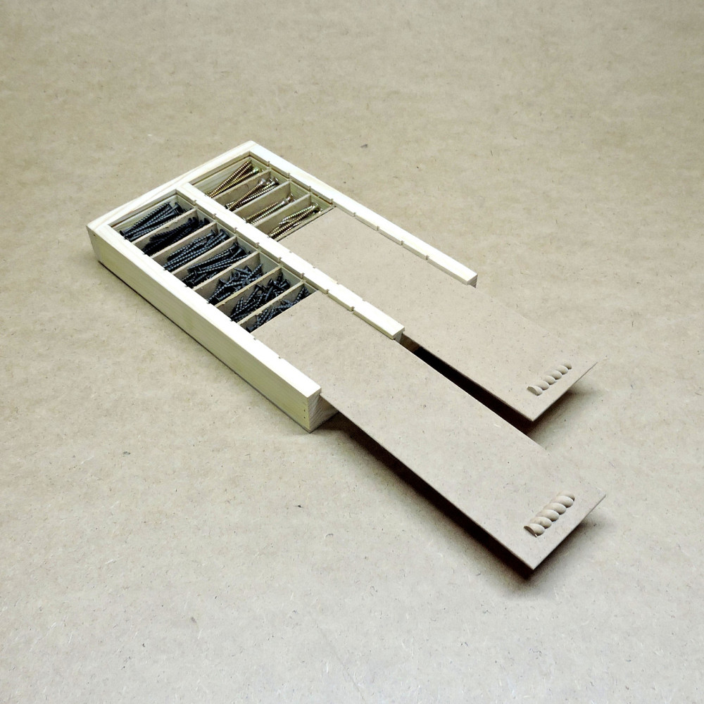 Набір 2х саморізів і шурупів по дереву 1440 шт Миколаїв - фото 4