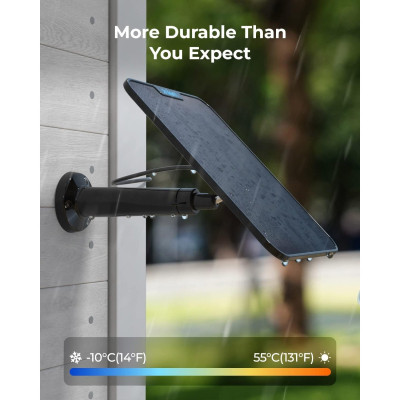 Солнечная панель Reolink Solar Panel 2 Black Винница - изображение 3