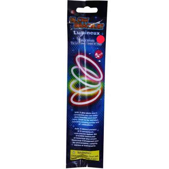 Неоновий браслет 3 в 1 PR908(Red) 6 годин світла Вінниця