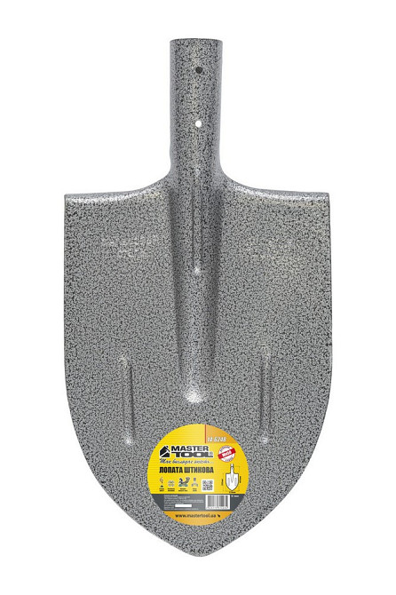 Лопата штикова MASTERTOOL 210х290х405 мм молоткове фарбування 14-6248 Ровно - изображение 1