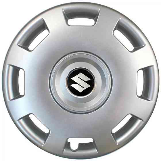Автомобильные модельные колпаки R15 Suzuki 302 4шт, SJS, серебряные Киев