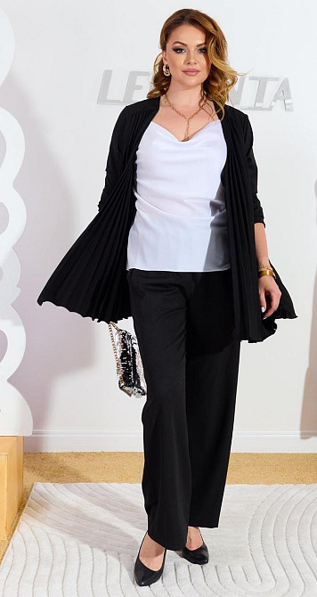 Ошатний костюм плісе (50) Київ - фото 1