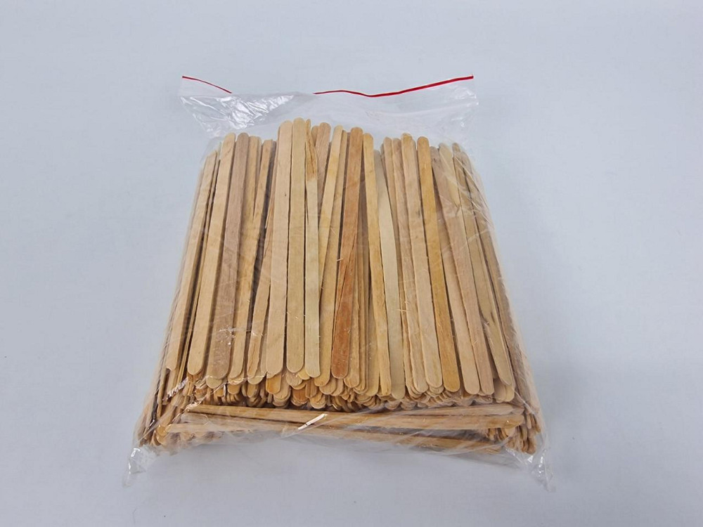 Мішалка Дерев'яна 14 см*1,5 мм*5мм 800 шт "С" (1 пачка) Харків - фото 2