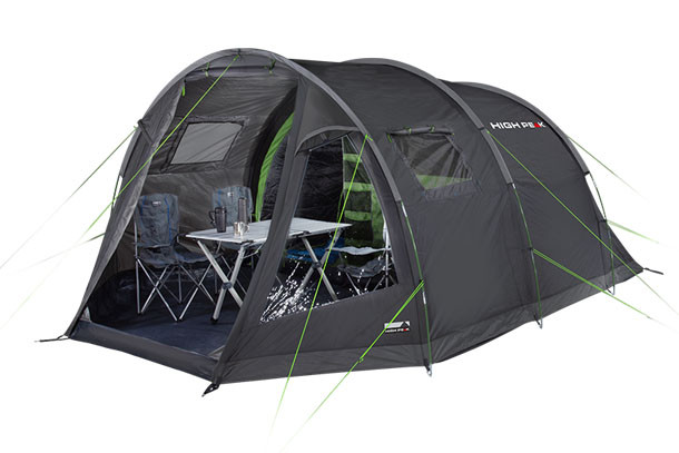 Палатка пятиместная High Peak Torri 5.0 Dark Grey/Green (11804) Київ - фото 1