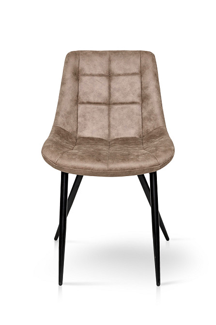 Стілець Крокус чорний / мікрофібра капучіно Київ - фото 7