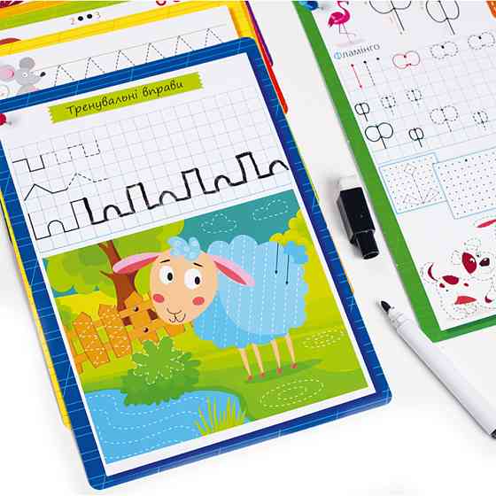 Картки з маркером "Готуємось до школи: Абетка" VT5010-21 Укр Вінниця