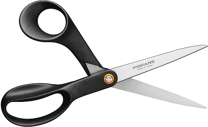 Універсальні Ножиці 21 см Fiskars "Functional Form" Black (1019197/839951) Нержавіюча сталь Нововолинськ - фото 3