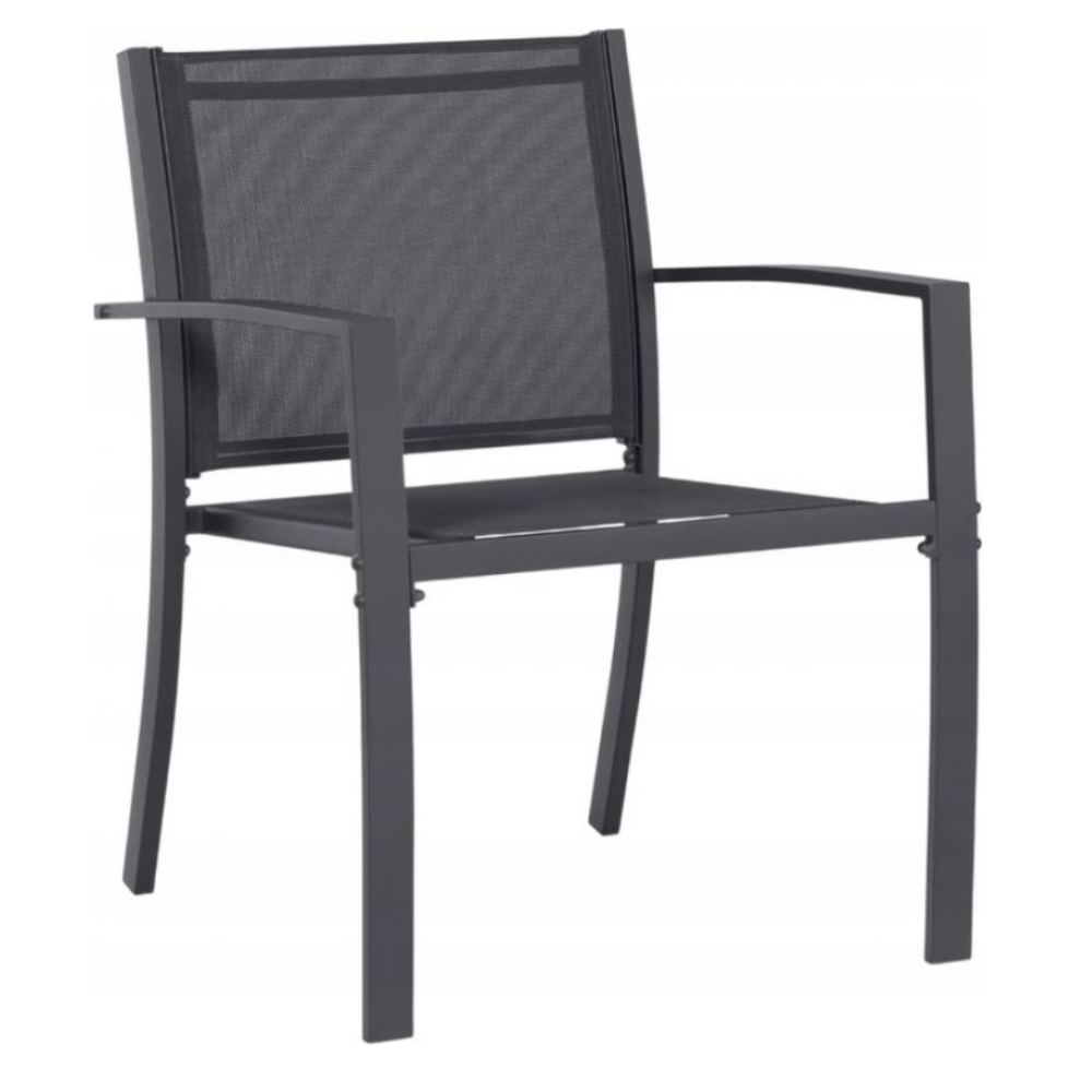 Комплект садових меблів Chomik GARDEN LINE ORLANDO стіл та 2 стільці темно-сірий Киев - изображение 5